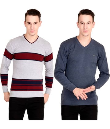 NEUVIN Multi V Neck Sweater
