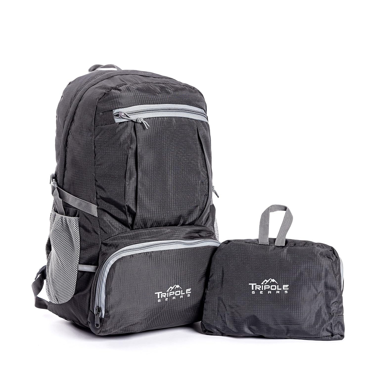 TRIPOLE Foldable PAKEASY Backpack and Day Bag for Hiking and Day Trips | 25 Litres | 1 Year Warranty