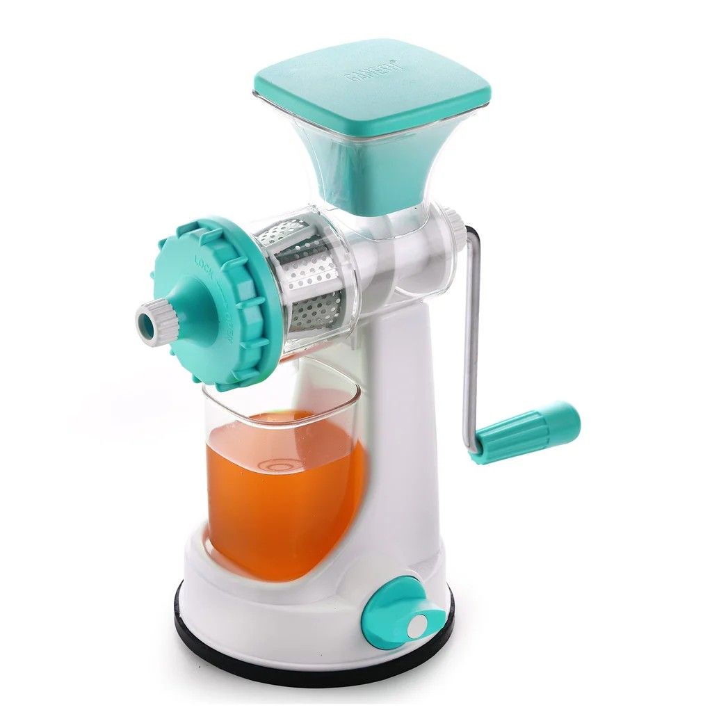 Ganesh Kitchenware Plastic Hand Juicer New Smart Fruit & Vegetable Multipurpose Juicer (Multicolor)