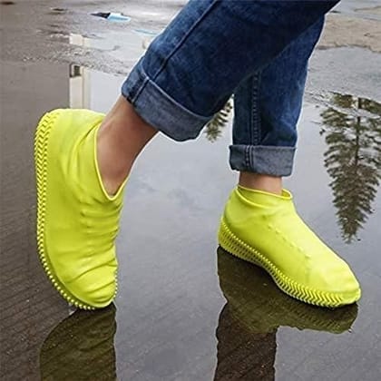 Shoe Cover Silicone Reusable Anti skid Waterproof Boot Cover Shoe Protector