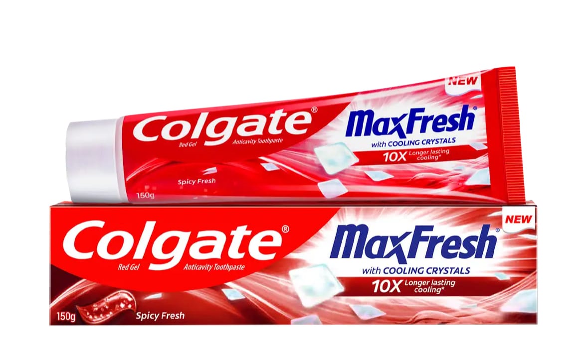 Colgate Maxfresh spicy fresh Red Gel Toothpaste