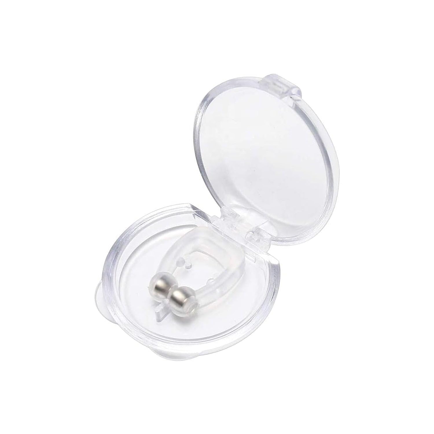 DHRUVINSRI Anti-Snore Device – Silicone Magnetic Nose Clip for Snoring Relief, Improved Sleep, and Comfortable Use for Men and Women (1 Pc)