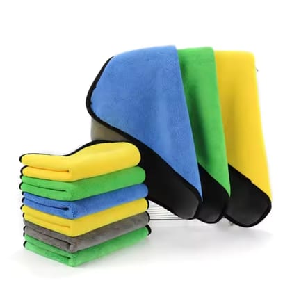 Durable Microfiber Towel | Ultra-Absorbent, Lint-Free, Super Soft Cleaning Cloth | 60×40 CM, 600 GSM, 3 Piece
