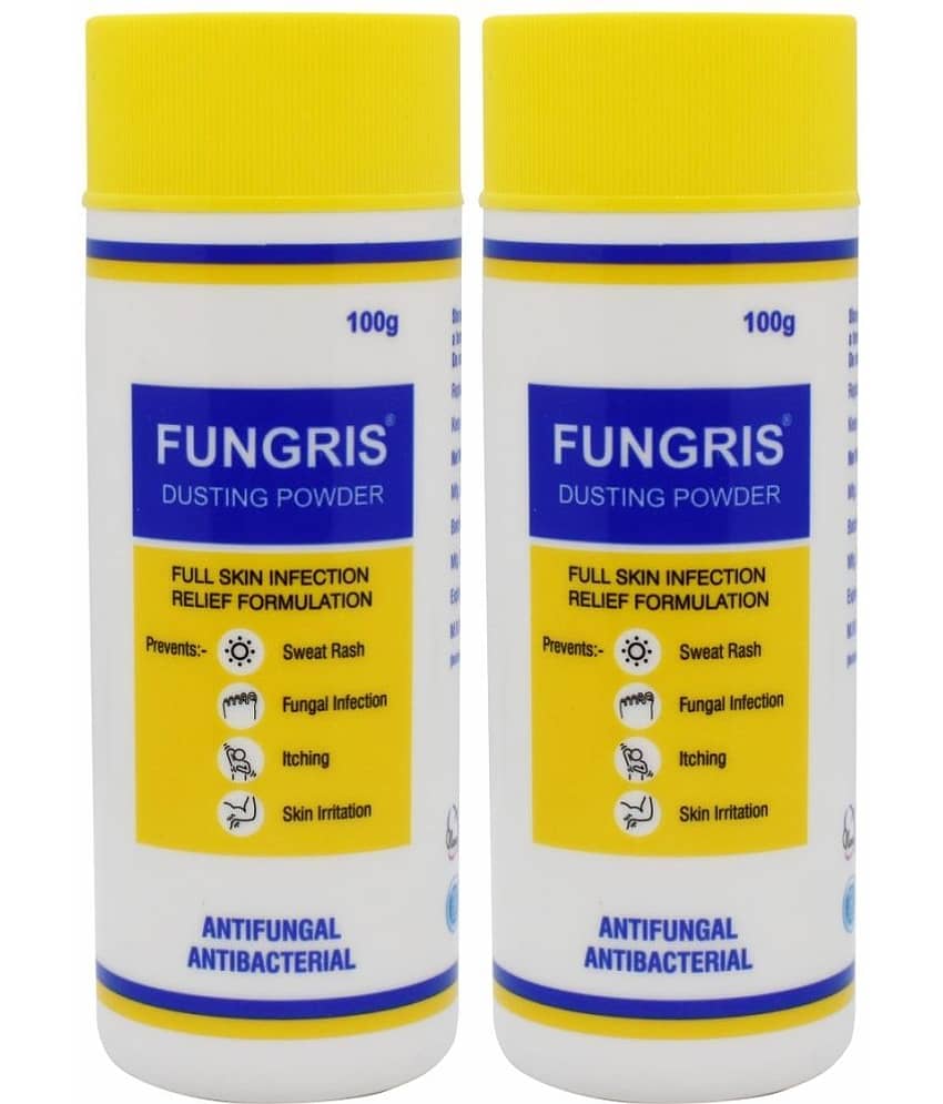 Ganeve London ANTI-FUNGAL-DUSTING-POWDER Talc 100 gm Pack of 2