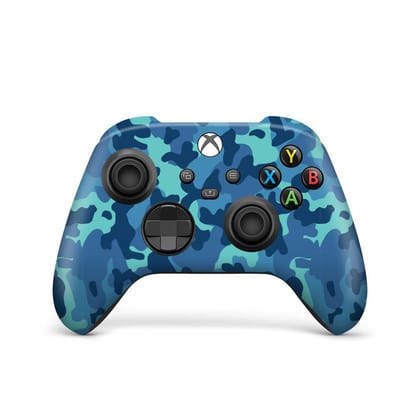 Grove Blue Camo Joystick Controller Skin
