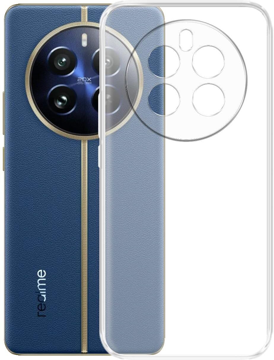 PLUGTECH TPU Ultra Hybrid Clear Camera Protection Back Cover Case for Realme 12 Pro 5G,Realme 12 ProPlus 5G,Realme P1 Pro