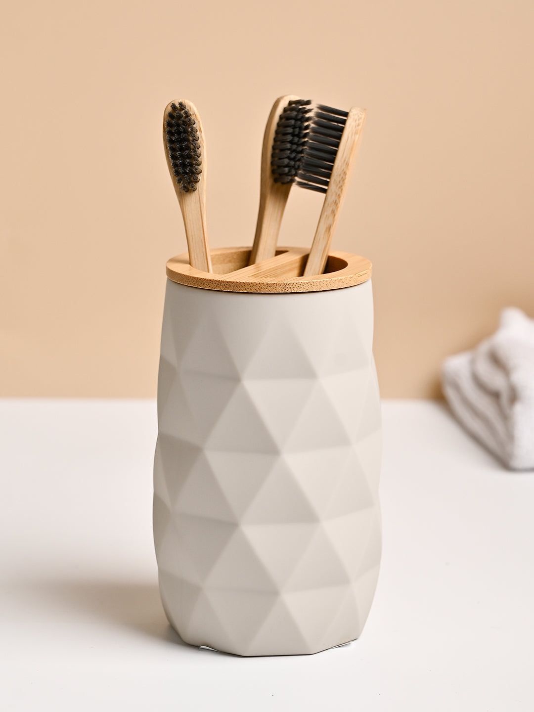 VON CASA Grey toothbrush Holder