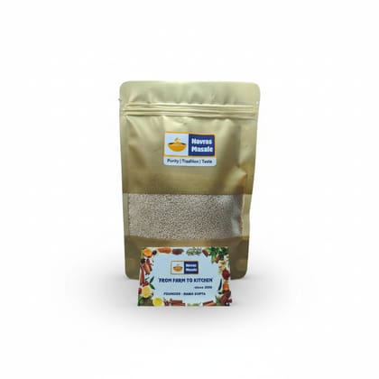 Navras Masale Safed Til (White Sesame Seeds) - 200 gm - One stand-up zipper pouch