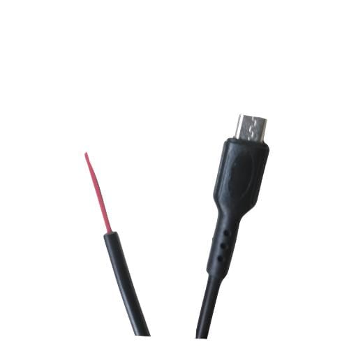 Micro USB Male Jack to Bare Wire, Open End ,Power Supply and Charging Extension ,Pigtail Cable