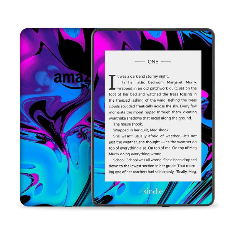 Blue Mercury Skin For Kindle