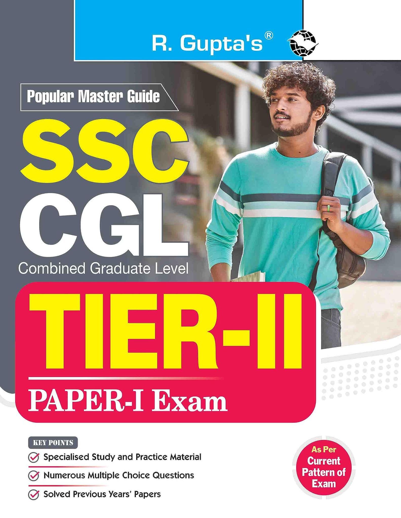 SSC-CGL (Combined Graduate Level) - TIER-II (Paper-I) Exam Guide (R-2567)