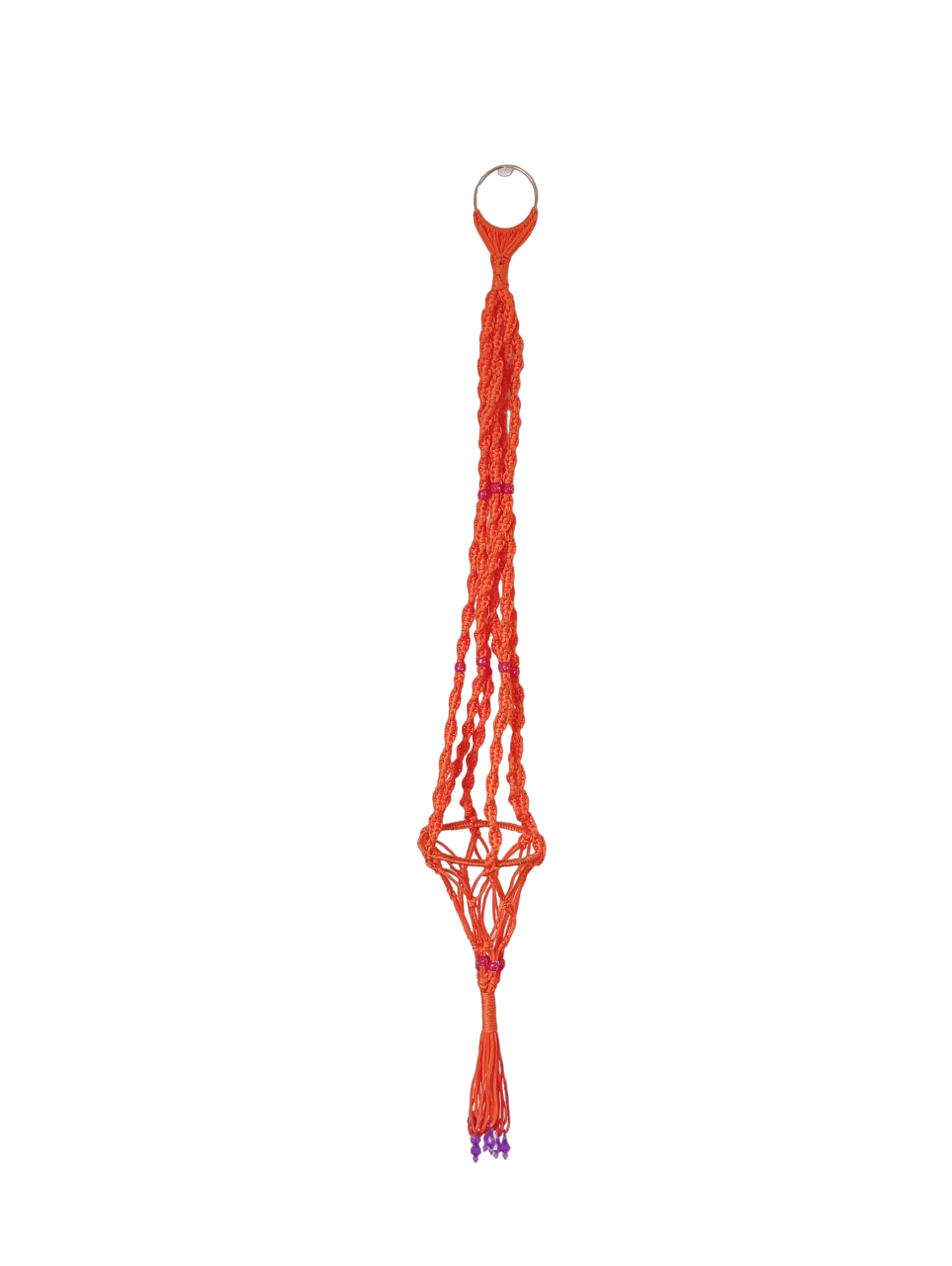 Rampur Mahila Samuh Handmade Macrame Pot Holder 18 inch