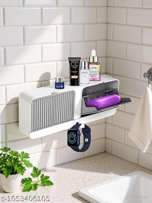 Trending Multipurpose Wall Mounted Bathroom Cabinet Organizer