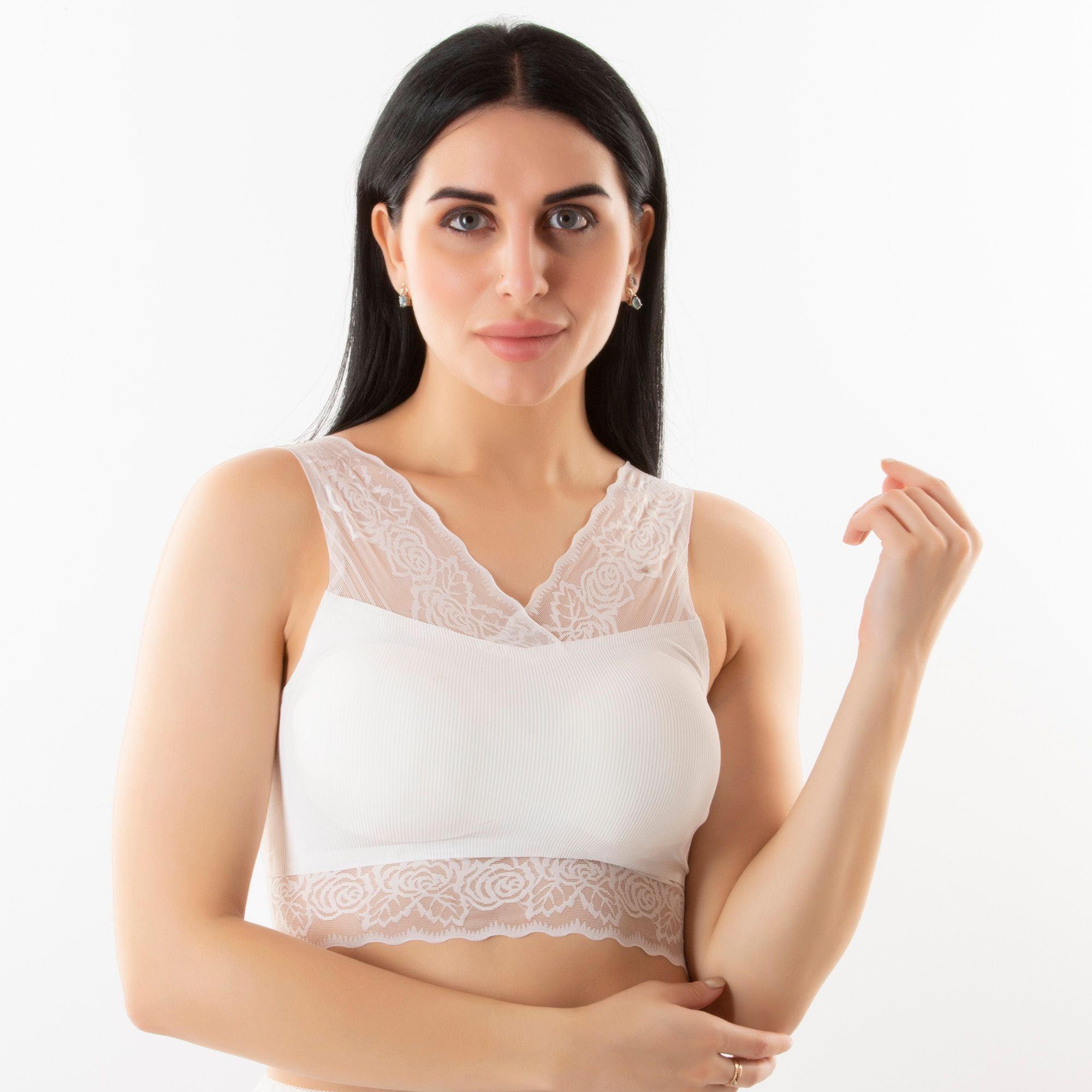 Soft & Seamless Tencel Fabric Wirfree Lightly Padded