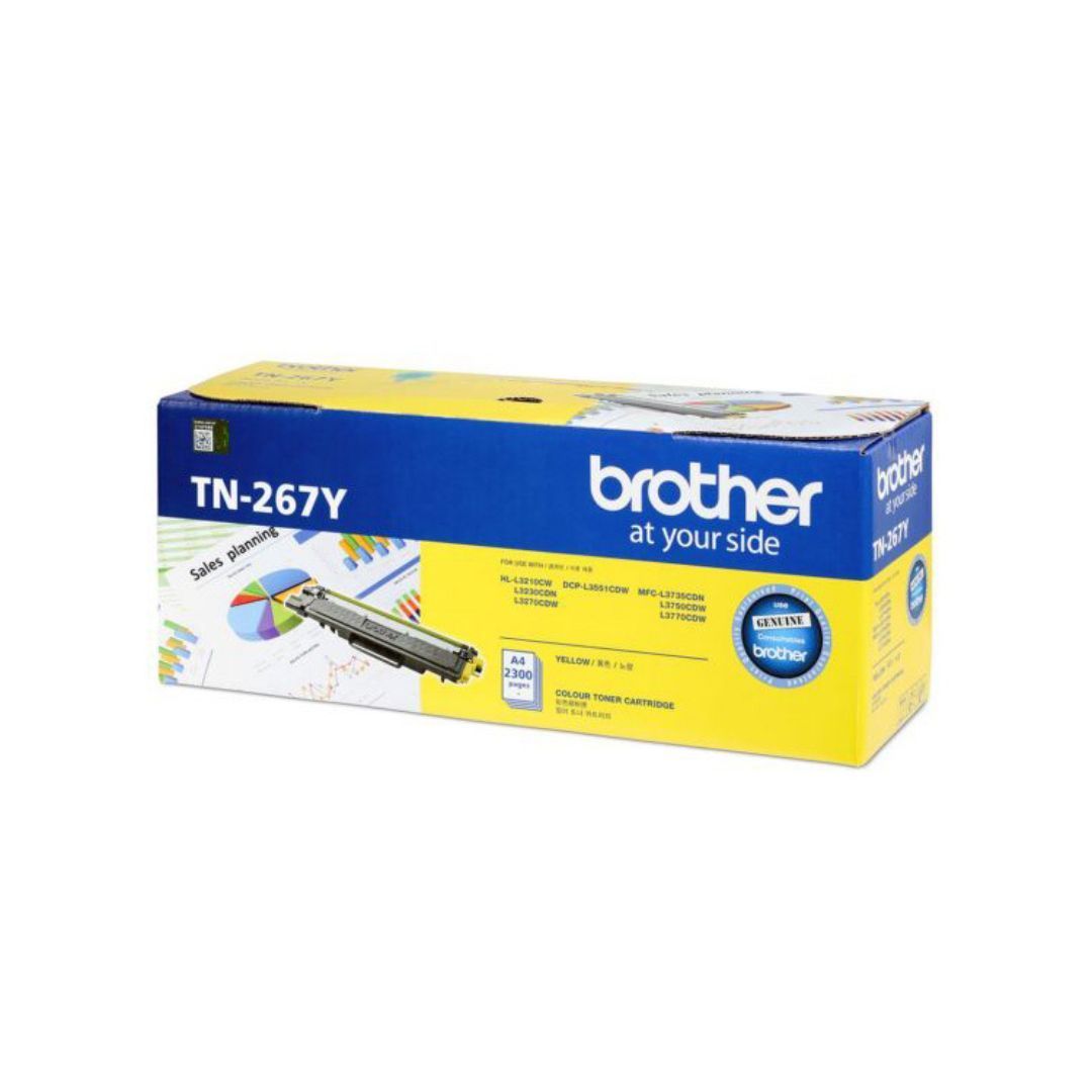 Brother TN-267 Yellow Toner Cartridge