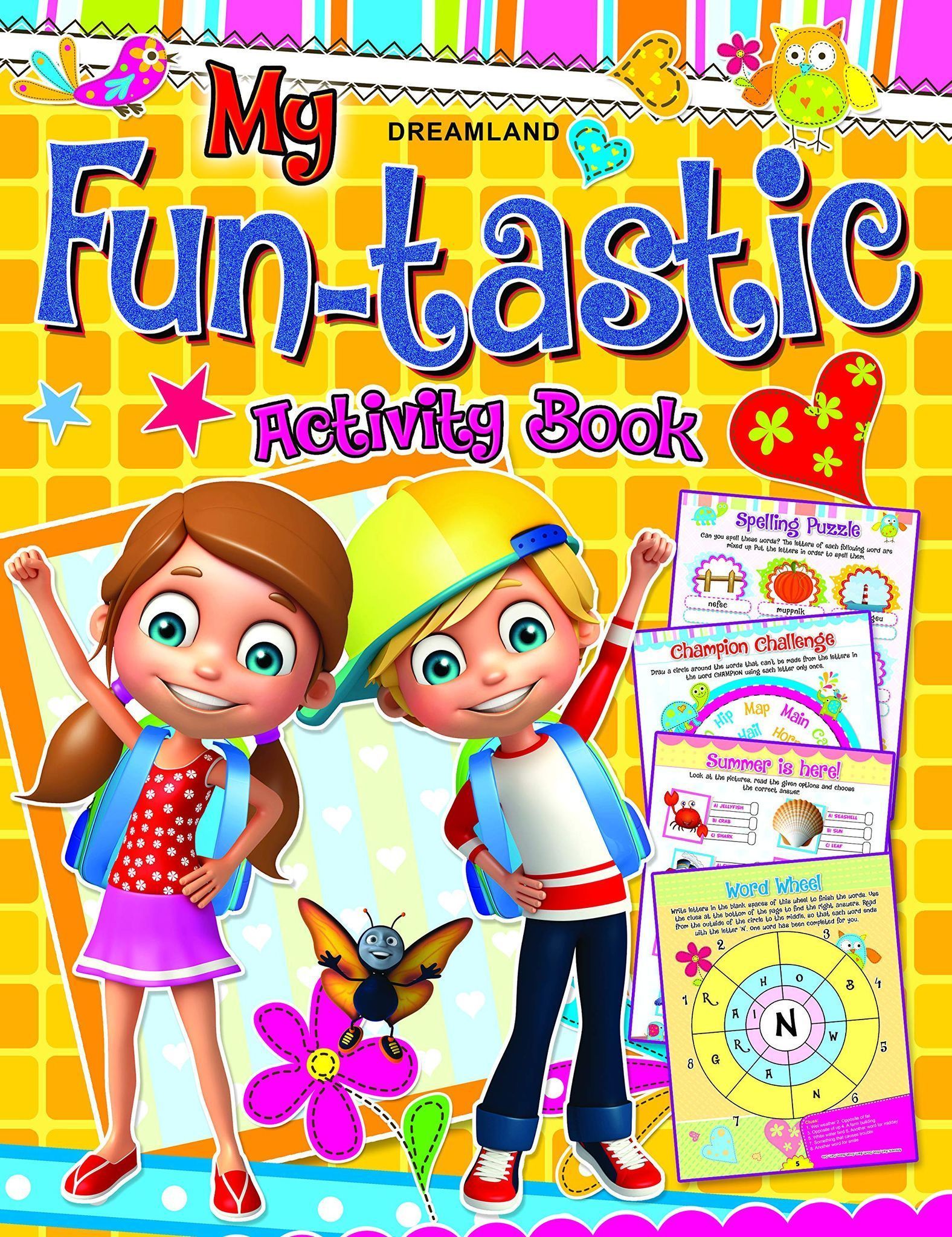 My Funtastic Activity Book [Paperback] Dreamland Publications