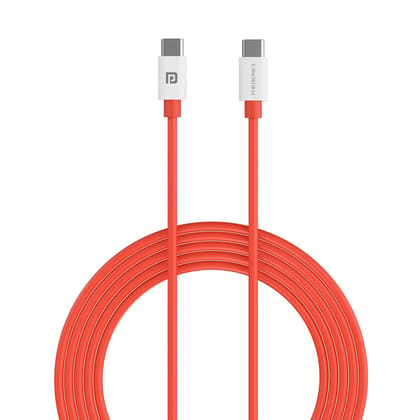 Portronics Konnect Dash Max High Grade Copper Cable, 1 M Length, Universal PD Type-C charging