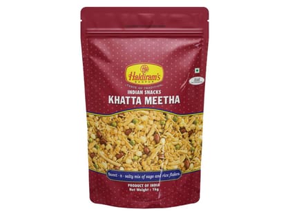 Haldiram's Khatta Meetha Namkeen - 1 kg - Pack of 2 Haldiram's Khatta Meetha Namkeen - 1 kg - Pack of 2