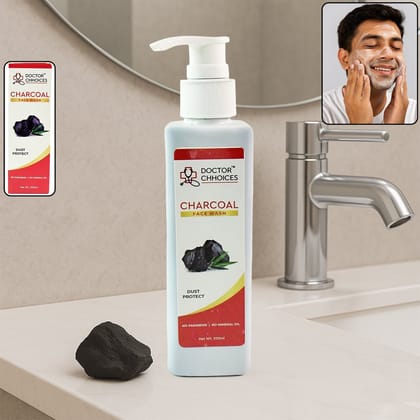 Doctor Chhoices / Choices Charcoal Face Wash – 200ml (1 Pc)