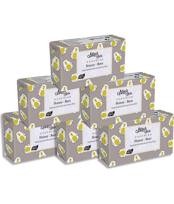 Mirah Belle Organic Honey Beer Conditioning Soap 125 g Pack of 6