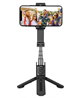 (Refurbished) Hohem iSteady Q - Extendable 4 in 1 Professional Selfie Stick (Black)