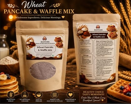 Wheat Pancake & Waffle premix (125 gms)