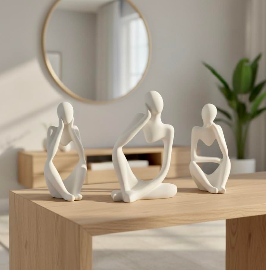 Modern Sculpture | Home Decor for Living Room Bedroom Bookshelf Office Table