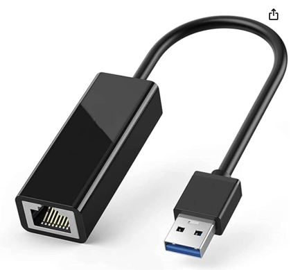 Lapster Ethernet Adapter USB to RJ45 LAN Wired Adapter Compatible for Nintendo Switch Wii Wii U MacBook Chromebook Windows Mac OS Surface Linux ASIX AX88772 Chipset