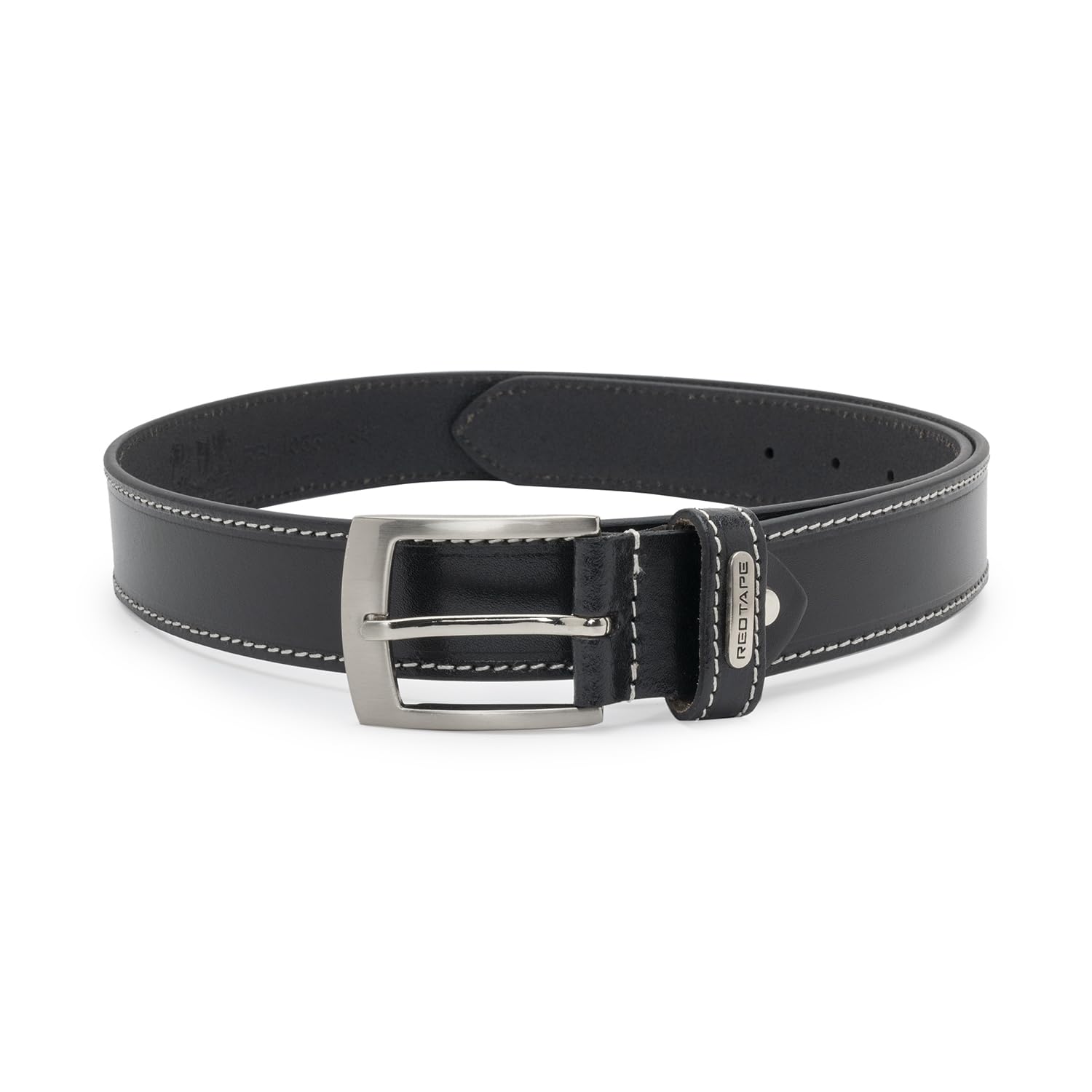 Red Tape Leather Belt For Men | Solid Leather Belt | Classic And Durable