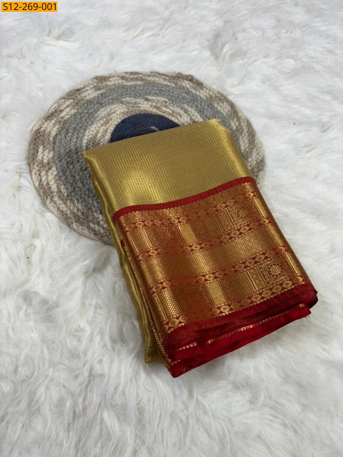 Fancy Crush Silk Saree
