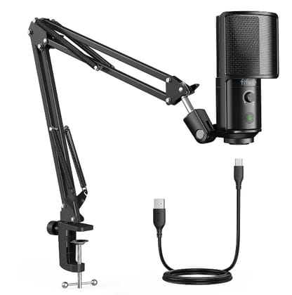 (Refurbished) Fifine T669 PRO 1 - USB Microphone Kit With Mute Button and Gain Knob (Refurbished) Fifine T669 PRO 1 - USB Microphone Kit With Mute Button and Gain Knob