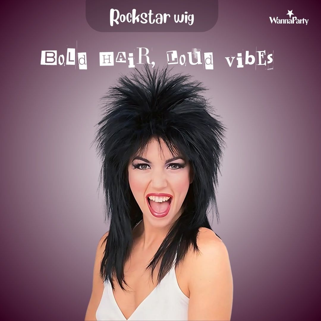 Rock Star Wig - 1PC