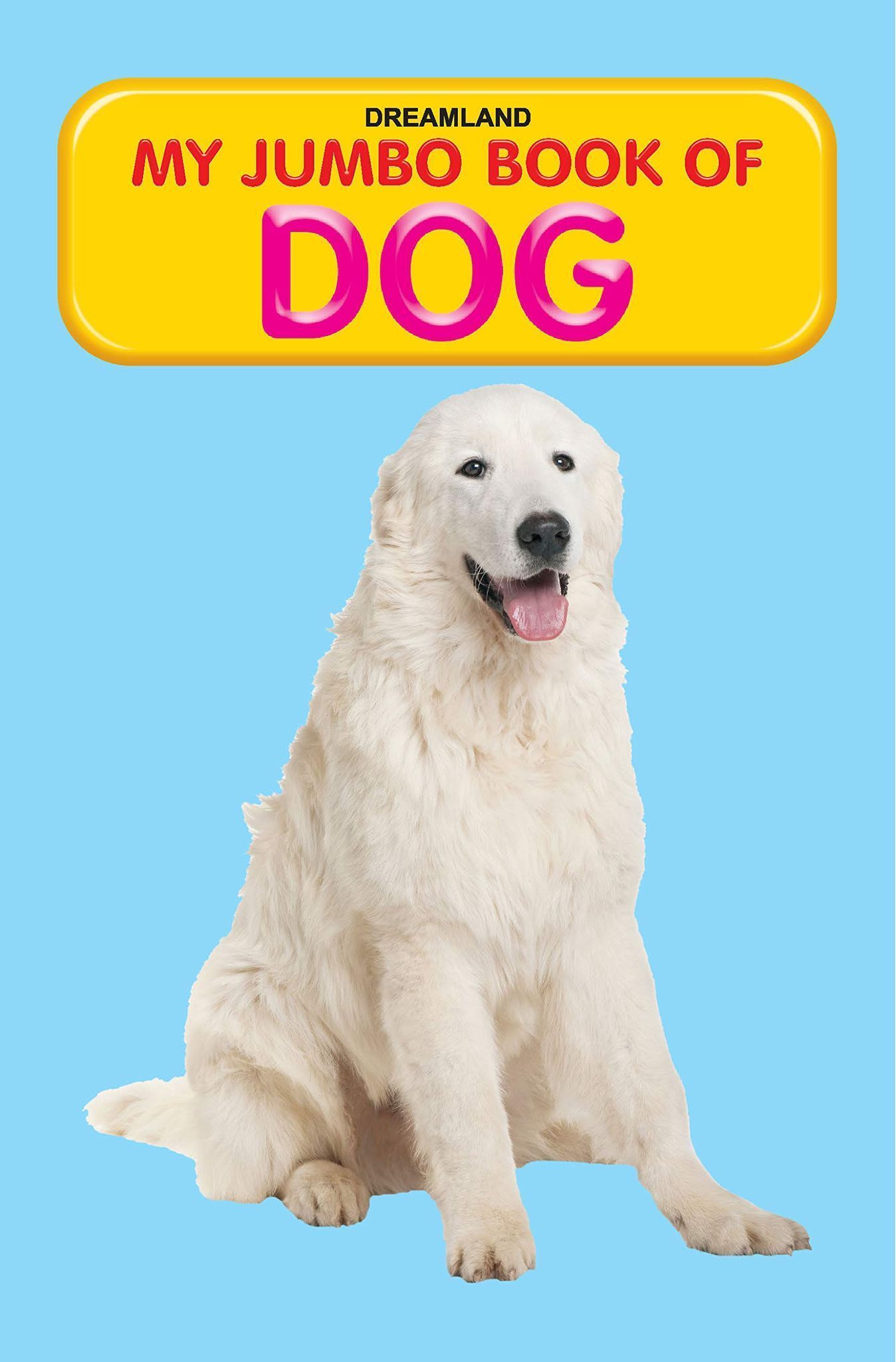 Dog Jumbo Picture Book - A3 Size Book with Big Pictures for Early Learners (My Jumbo Books) [Paperback] Dreamland Publications [Paperback] Dreamland Publications