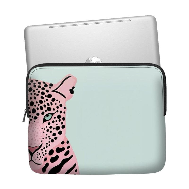 The Pink Leopard Laptop Sleeve