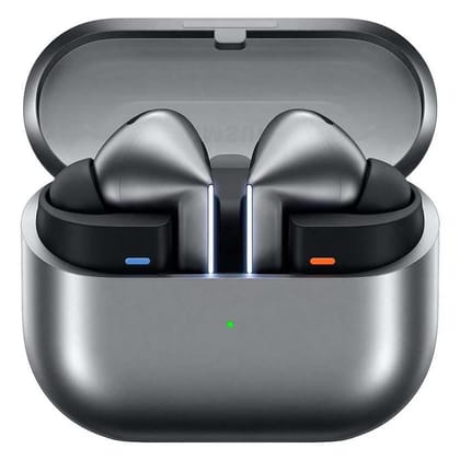 Samsung Galaxy in Ear Wireless Earbuds 3 Pro (Silver) with Galaxy Ai | Adaptive ANC | Real-Time Interpreter | 24-Bit Hi-Fi Audio | Up to 37H Battery | Ip57 Samsung Galaxy in Ear Wireless Earbuds 3 Pro (Silver) with Galaxy Ai | Adaptive ANC | Real-Time In