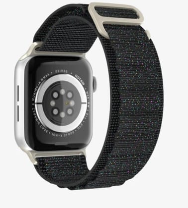 Galaxy - Signature Apple Watch Strap - Black Dots 49 MM