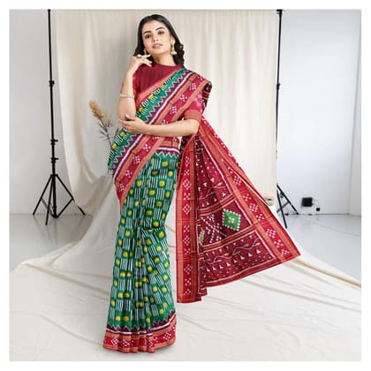 Pasapalli Border Design Khandua Silk Saree (Copy)