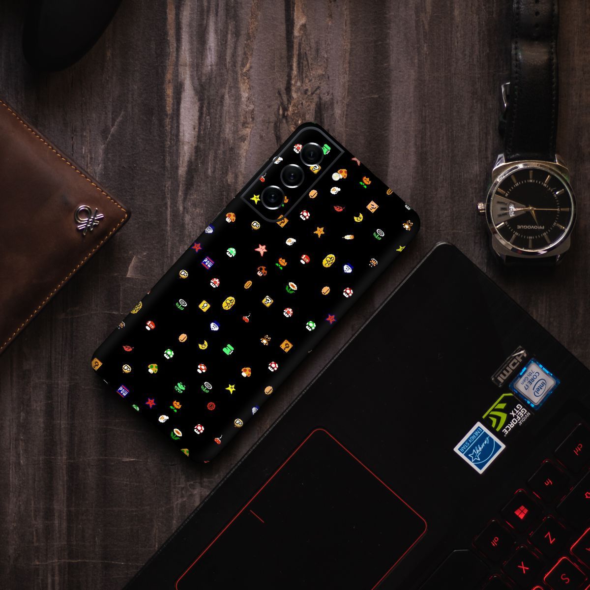 Retro Clips Mobile Skin