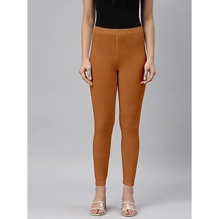 SHE PURE LUXURY WEAR Ankle Length  Ethnic Wear Legging  (Beige, Solid)