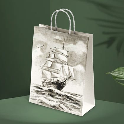 Pencil Shading on  Paper Bag  Diy Kit by Penkraft