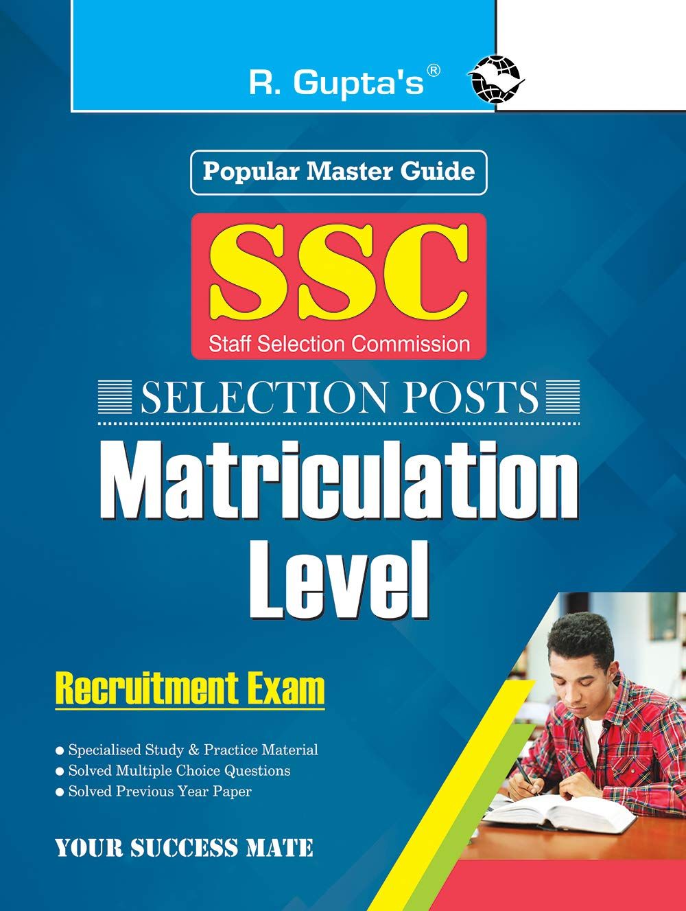 SSC (Selection Posts) Matriculation Level Recruitment Exam Guide [Paperback] [Mar 26, 2025] RPH Editorial Board