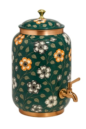 5L Pure Copper Water Dispenser with Decorative Coating 5L Pure Copper Water Dispenser with Decorative Coating - Noor Elan 5L Pure Copper Water Dispenser with Decorative Coating 5L Pure Copper Water Dispenser with Decorative Coating - Noor Elan