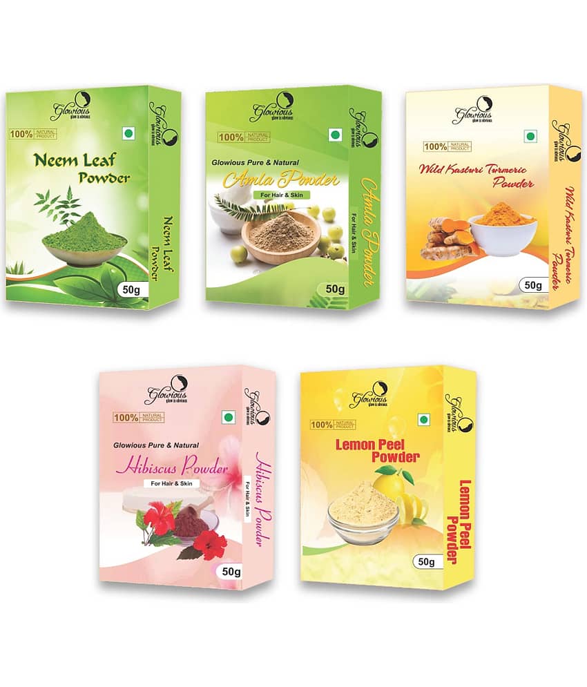 glowious - Skin Toning Face Pack for Normal Skin ( Pack of 5 )