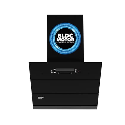 Crompton QuietPro Plus BLDC 1700m3/hr 60cm Slant Chimney| Filterless Intelligent Autoclean| Built In Oil Collector| Touch+Motion Sensor Control|10Yrs Motor & 2Yrs Overall Warranty (CHD-QPPI60FLE-IND) Crompton QuietPro Plus BLDC 1700m3/hr 60cm Slant Chimn