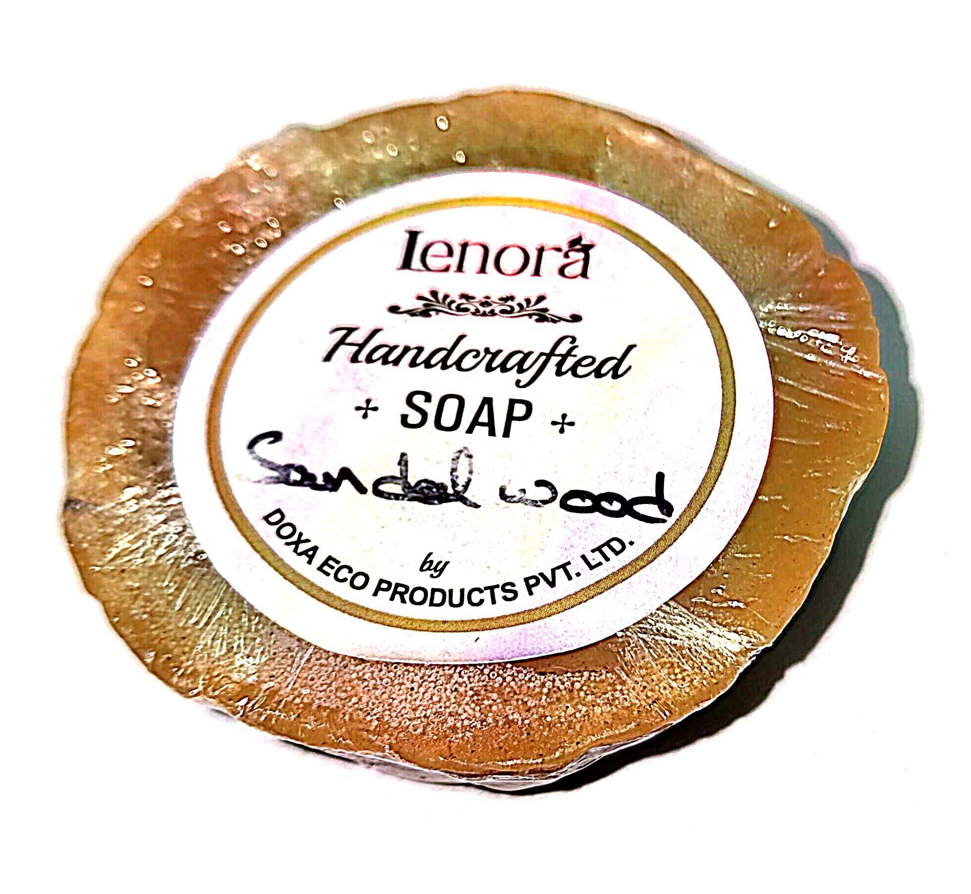 "Lenora Handcrafted Sandalwood Soap"
