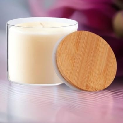 Aroma Glass Jar With Bamboo Lid Set-2