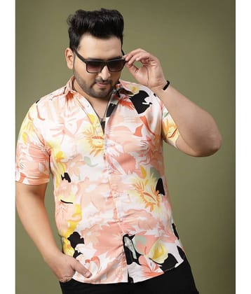 Rigo Rayon Slim Fit Printed Half Sleeves Men's Casual Shirt - Multicolor ( Pack of 1 )