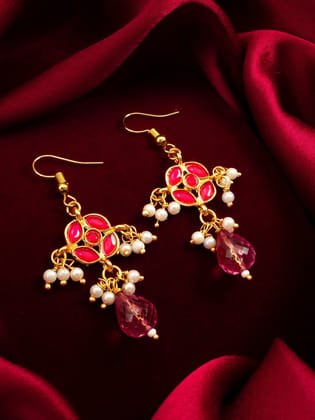 Morison Golden Halo Earrings Radiant Elegance