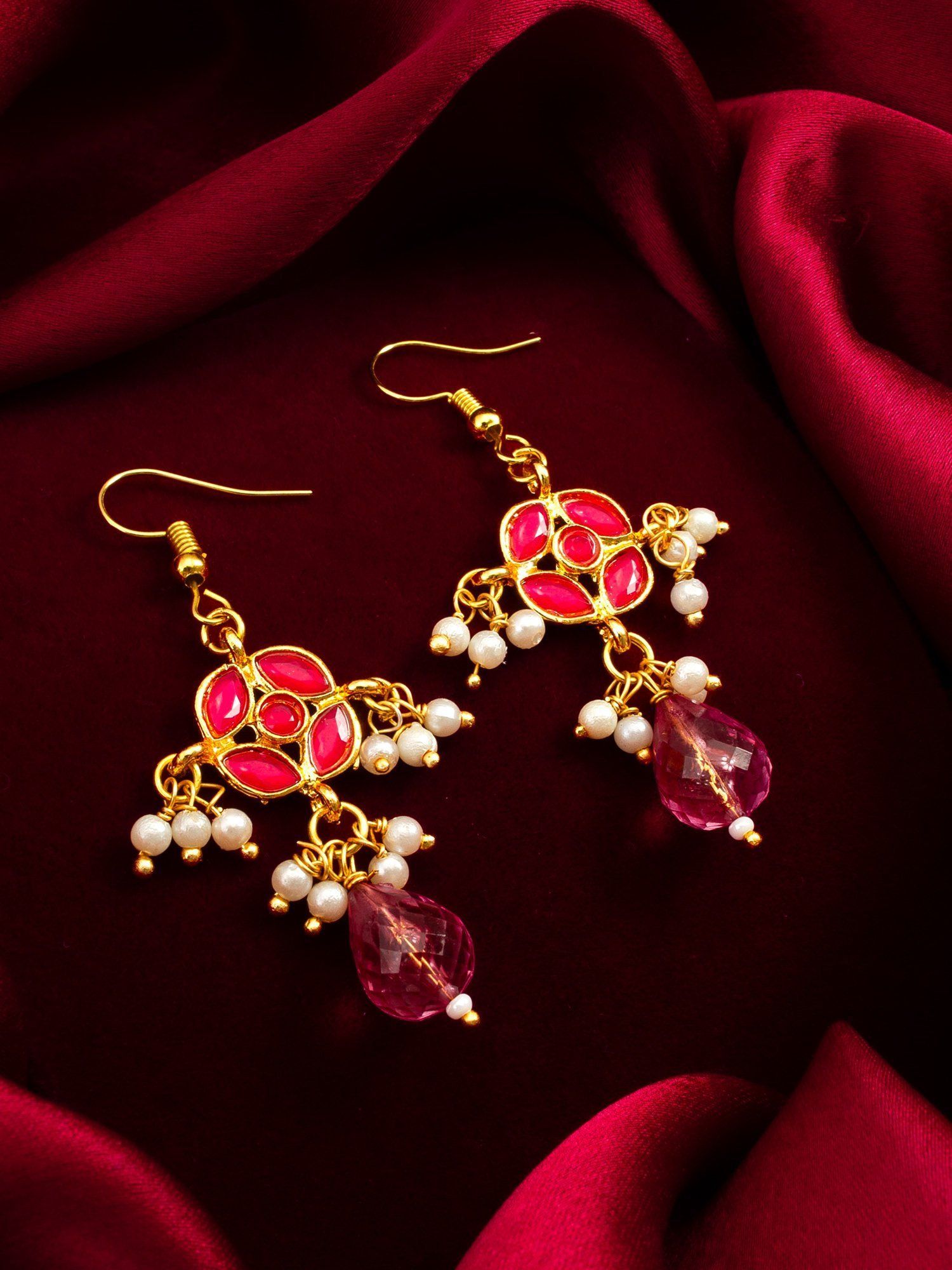 Morison Golden Halo Earrings Radiant Elegance