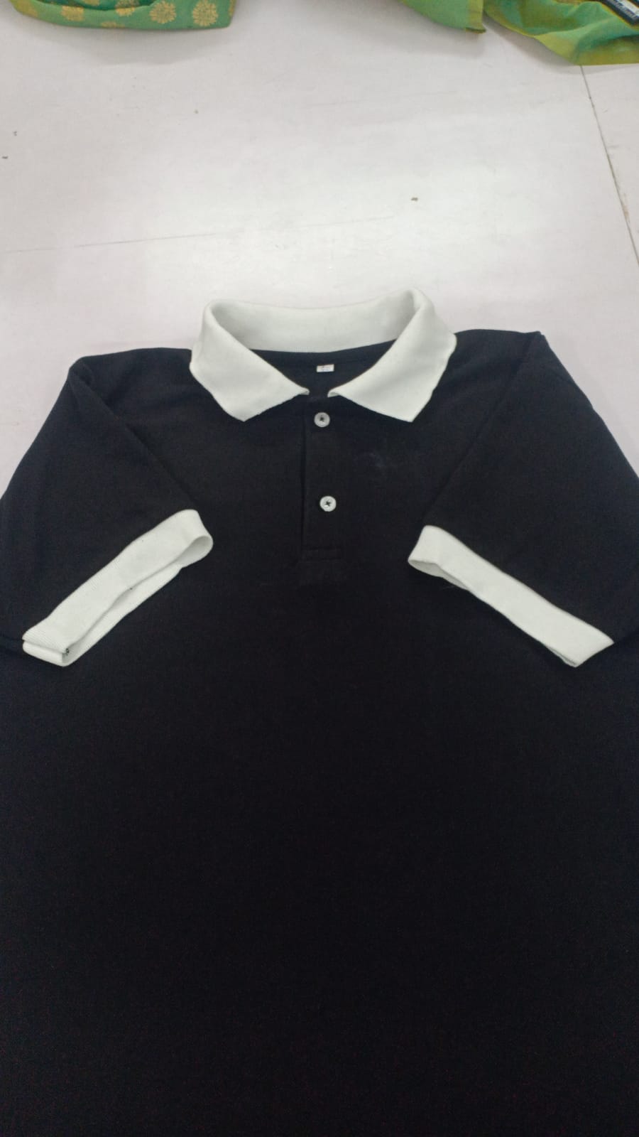 Tejaswini Creation Polo T-Shirt (1 unit) | Contrast Collar & Cuffs | Casual Wear